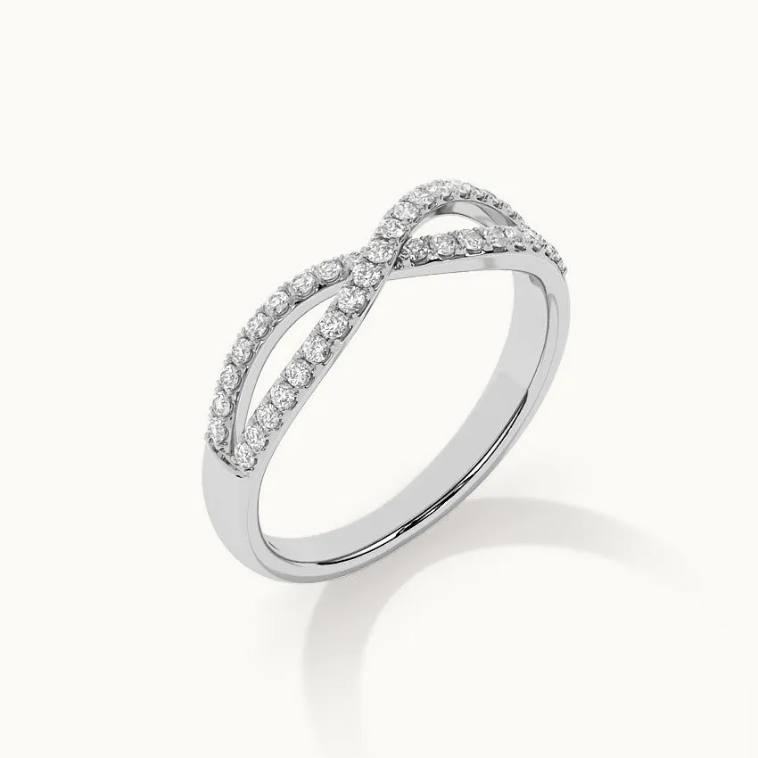Infinity Diamond Ring