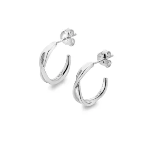 Infinity Twist Hoops