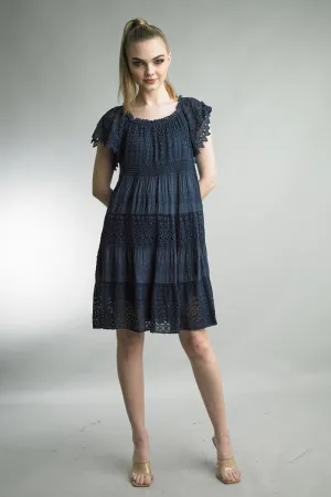 Lace Off The Shoulder Dress