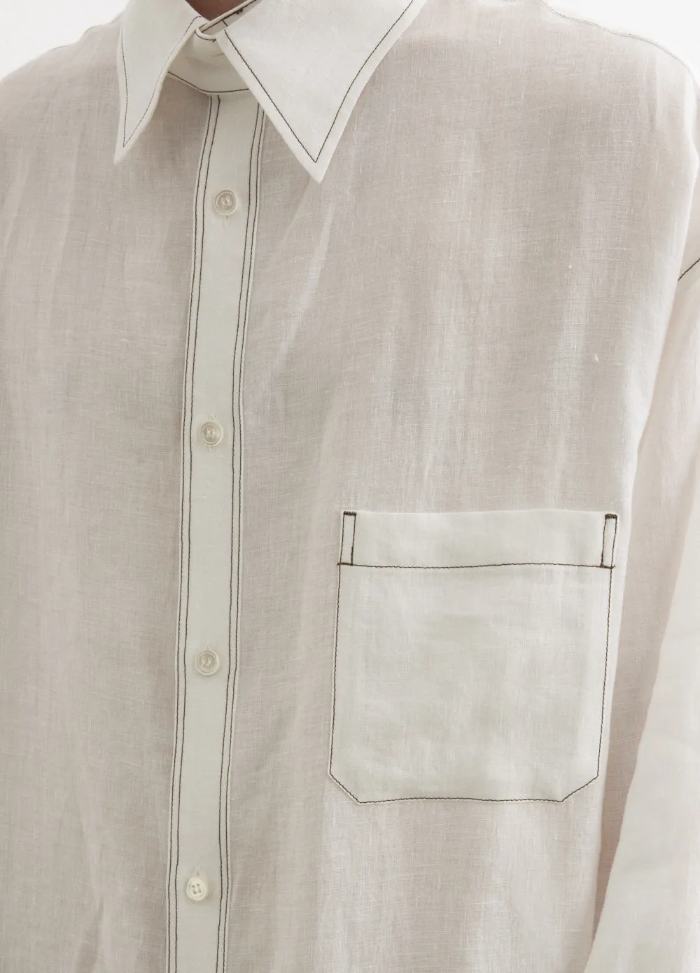 Layered Collar Shirt