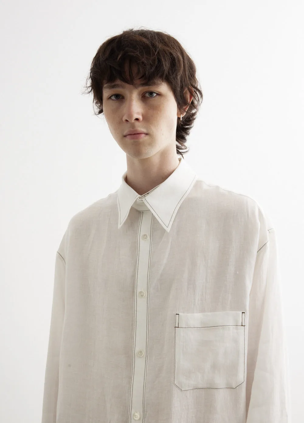 Layered Collar Shirt