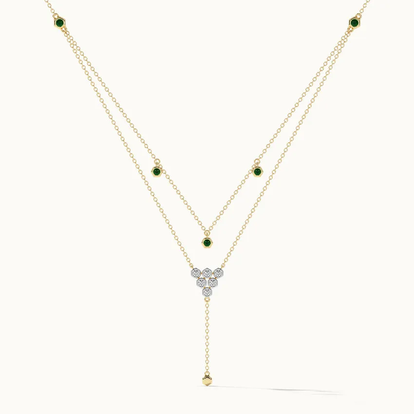 Layered Diamond Necklace