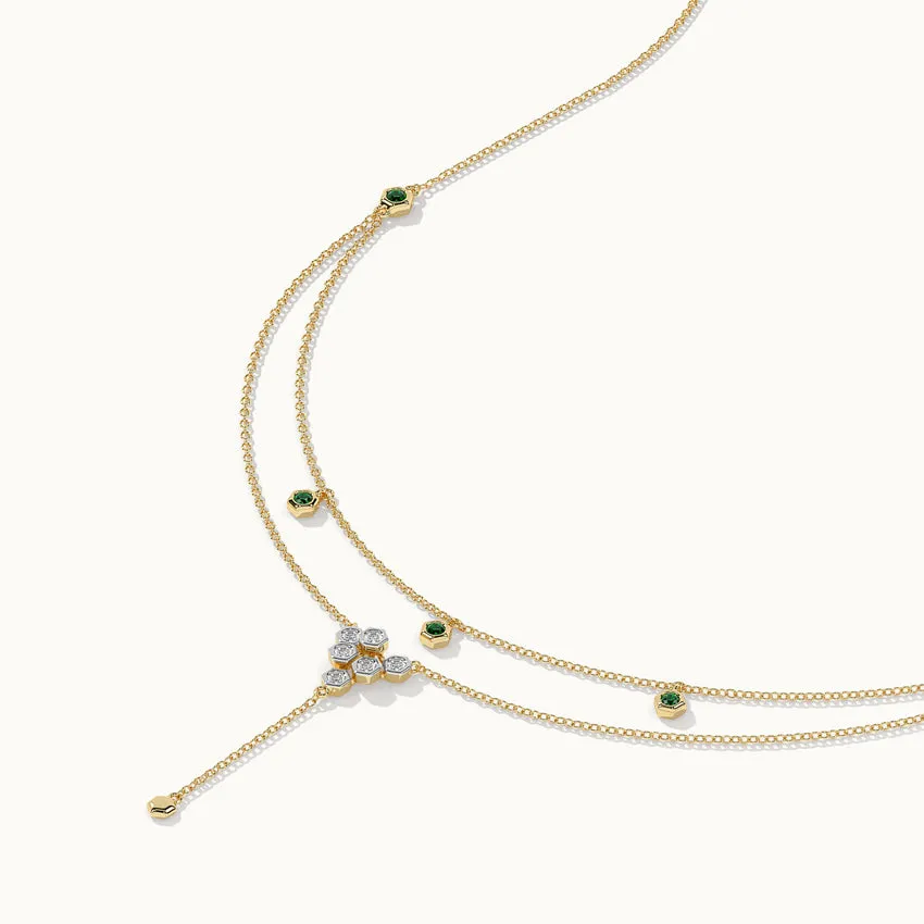 Layered Diamond Necklace