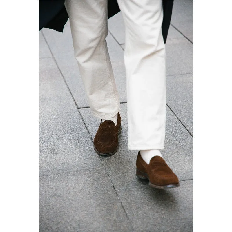 Loake Imperial Suede Mens Loafer - Brown Suede