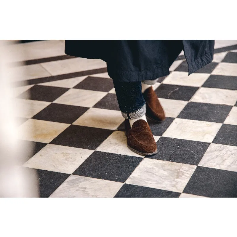 Loake Imperial Suede Mens Loafer - Brown Suede