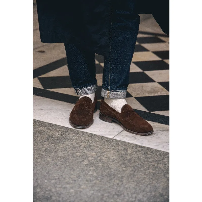 Loake Imperial Suede Mens Loafer - Brown Suede