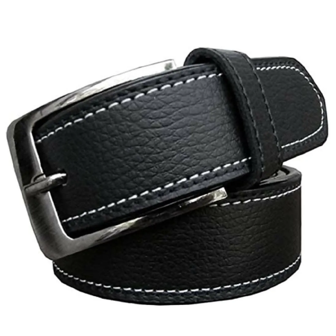 Men's Faux Leather Belt (Pack Of 2)