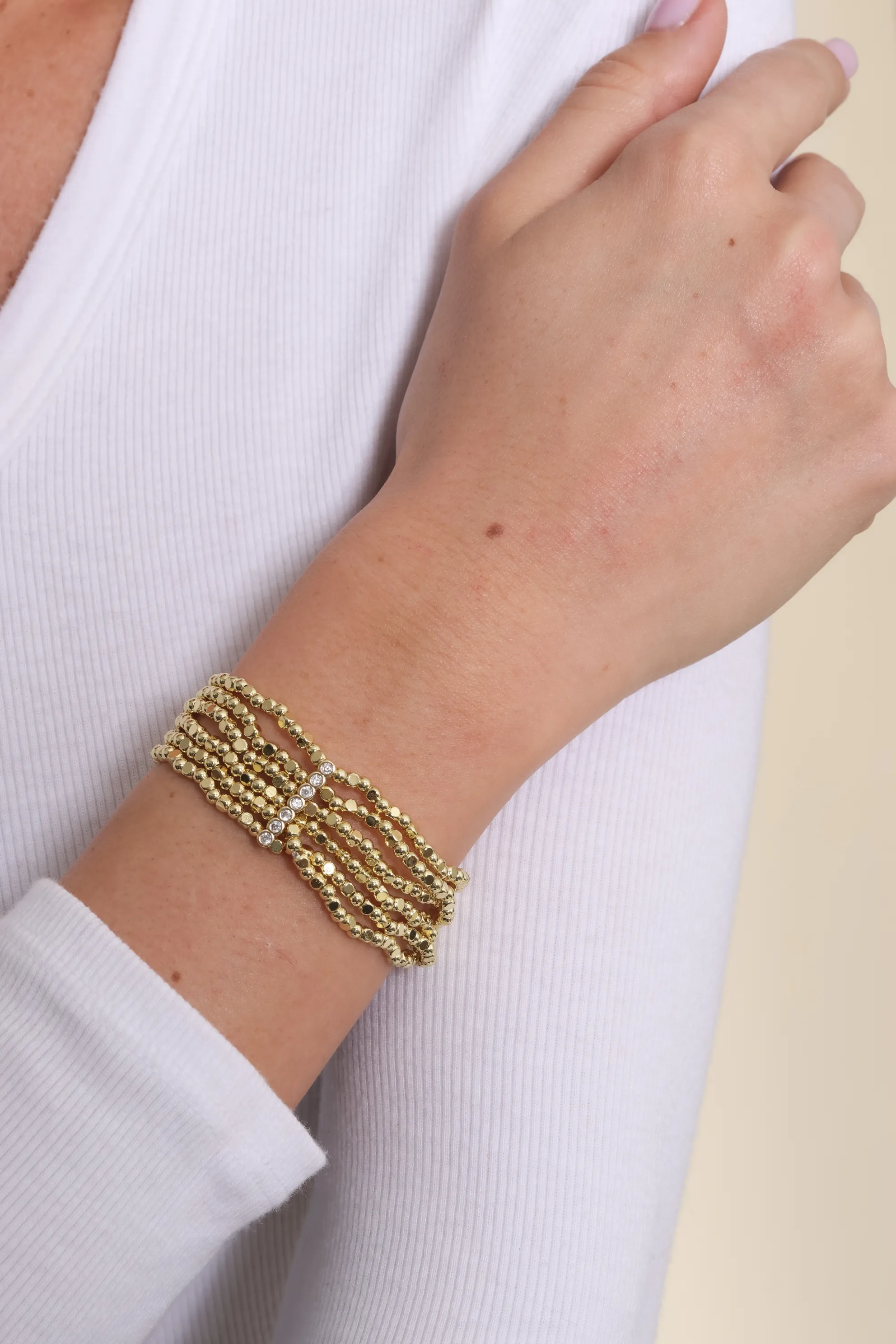 Michelle 6 Strand Bracelet