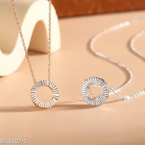 Minimalist Ring Necklace