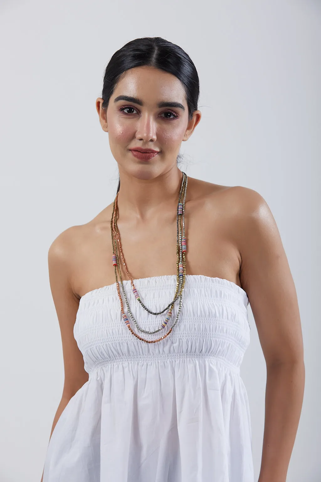 Multicolored Long Necklace
