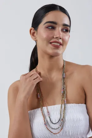 Multicolored Long Necklace