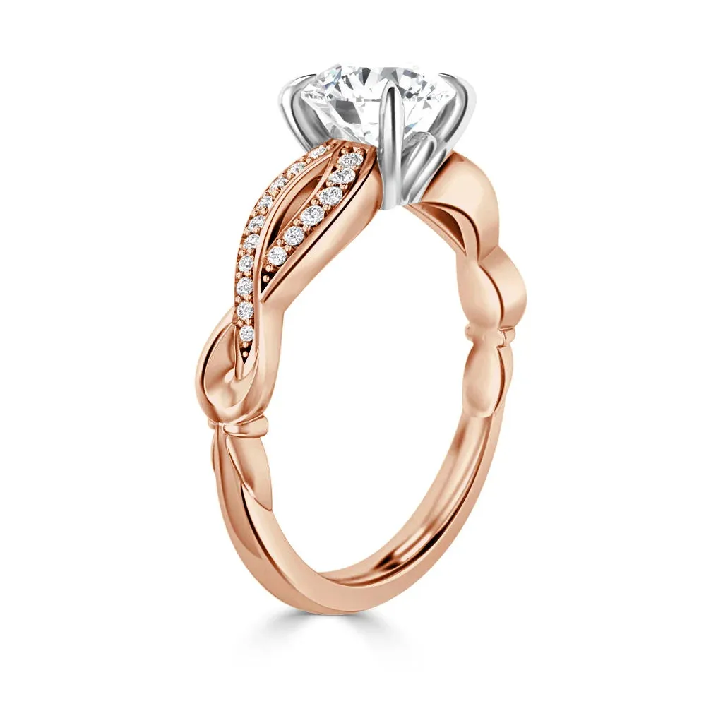 Natalie - 18ct Rose Gold - Round