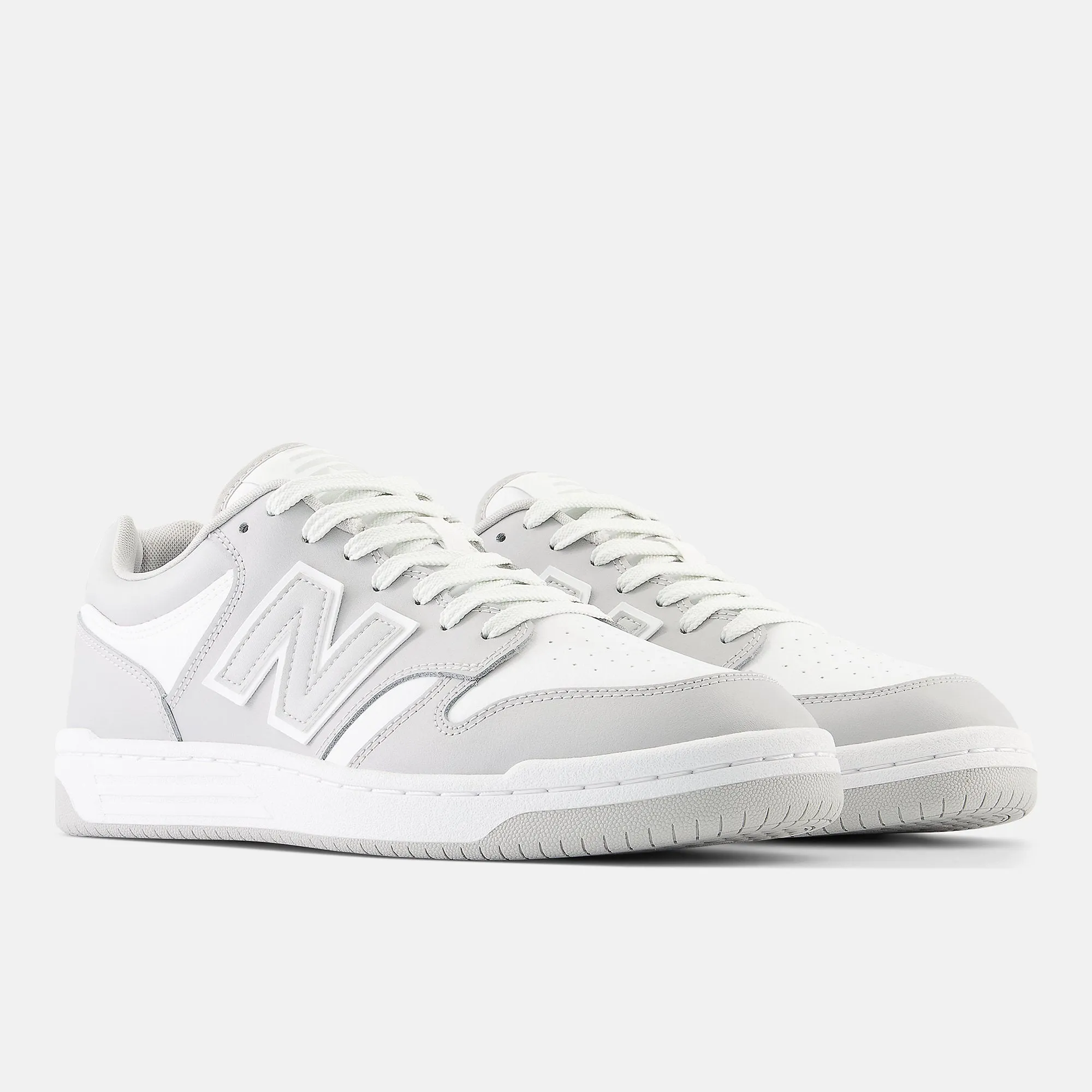 New Balance Mens Basket Ball Fashion Trainers - Grey / White