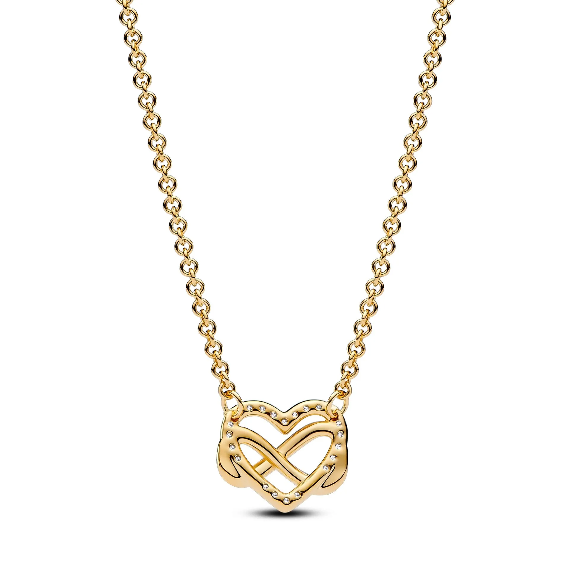 Pandora Sparkling Infinity Heart Collier Necklace