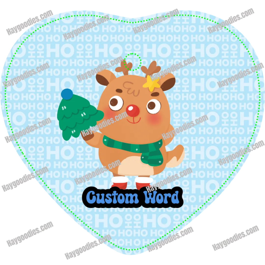 Personalized Acrylic Ornament-Heart Shape