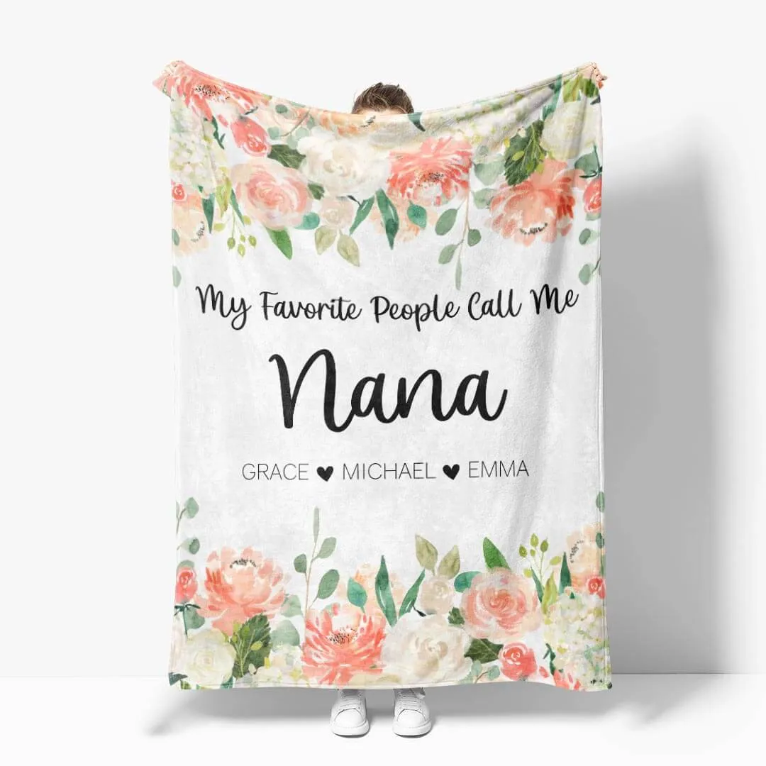 Personalized Blanket | Favorite People