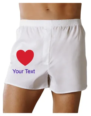 Personalized Heart Boxer Short