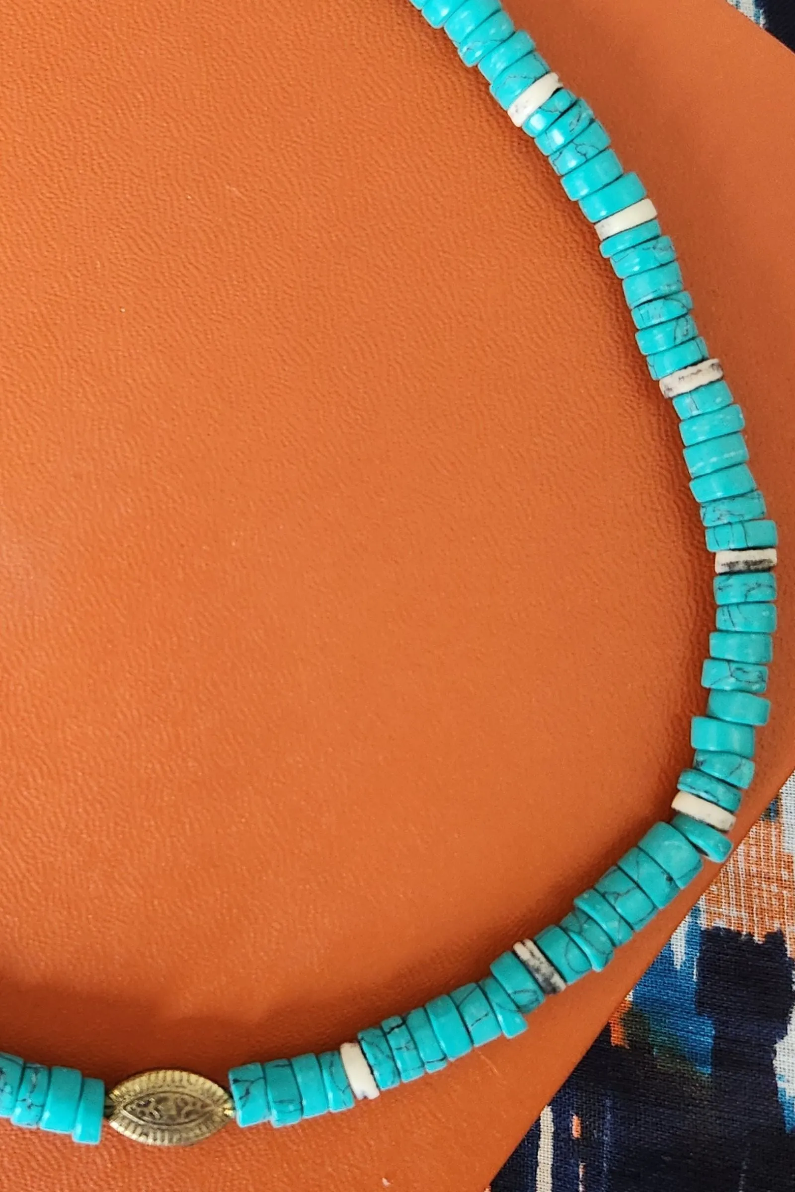 Raine Turquoise Beaded Choker Necklace