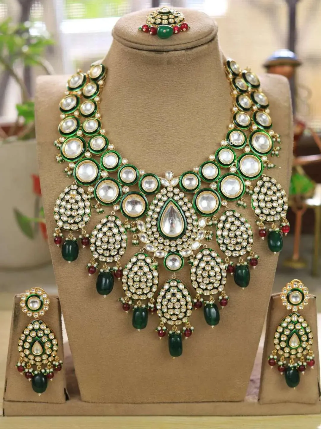 Sabyasachi inspired Necklace with Maang Tika