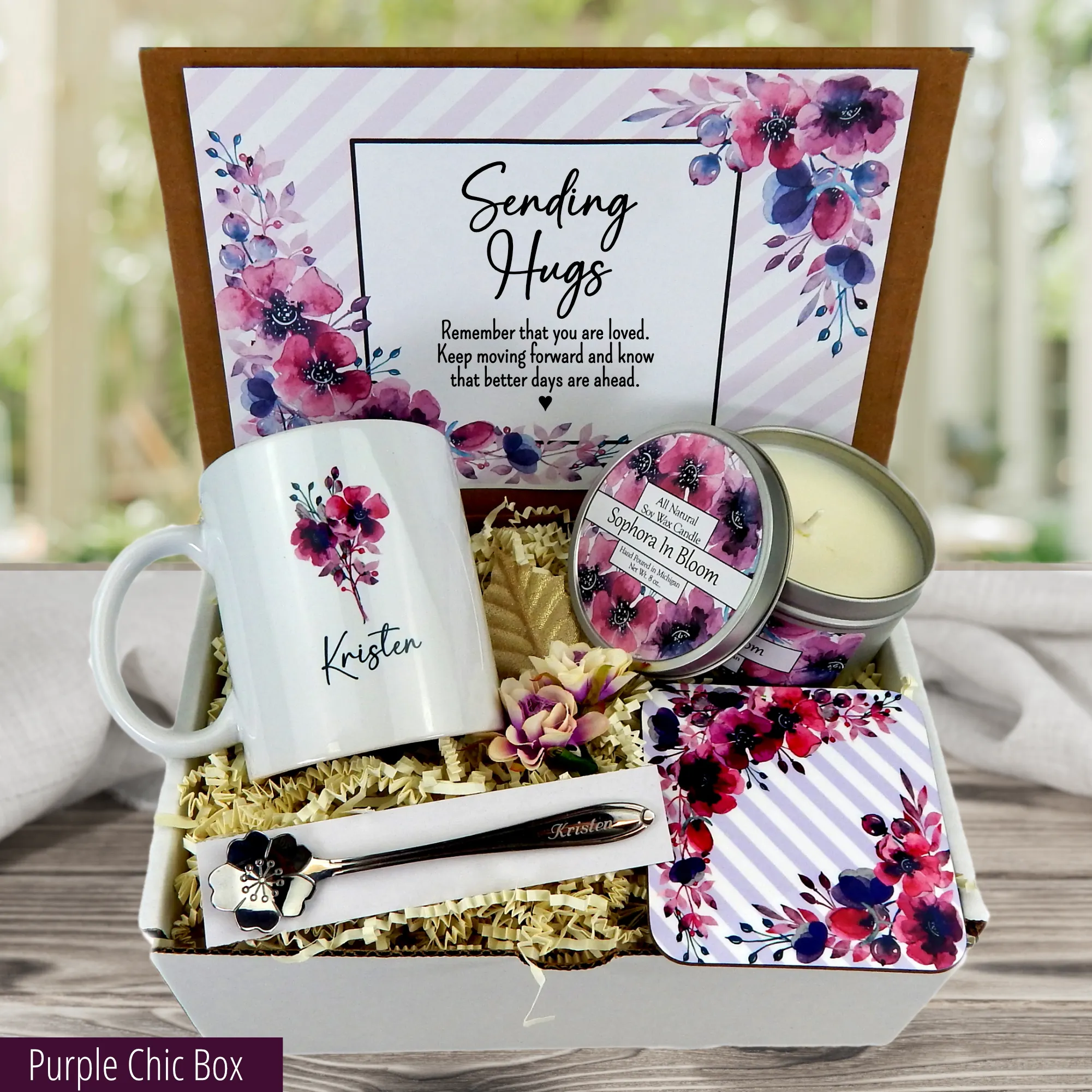 Sending Hugs Gift - Personalized Gift for Encouragement - Send A Hug Gift