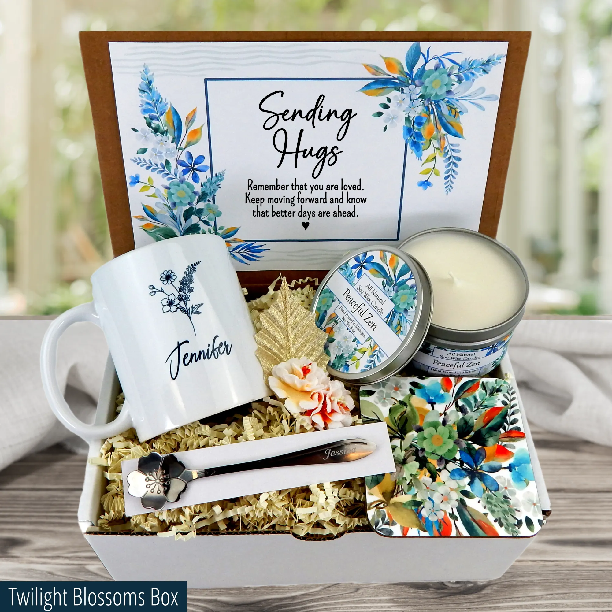 Sending Hugs Gift - Personalized Gift for Encouragement - Send A Hug Gift