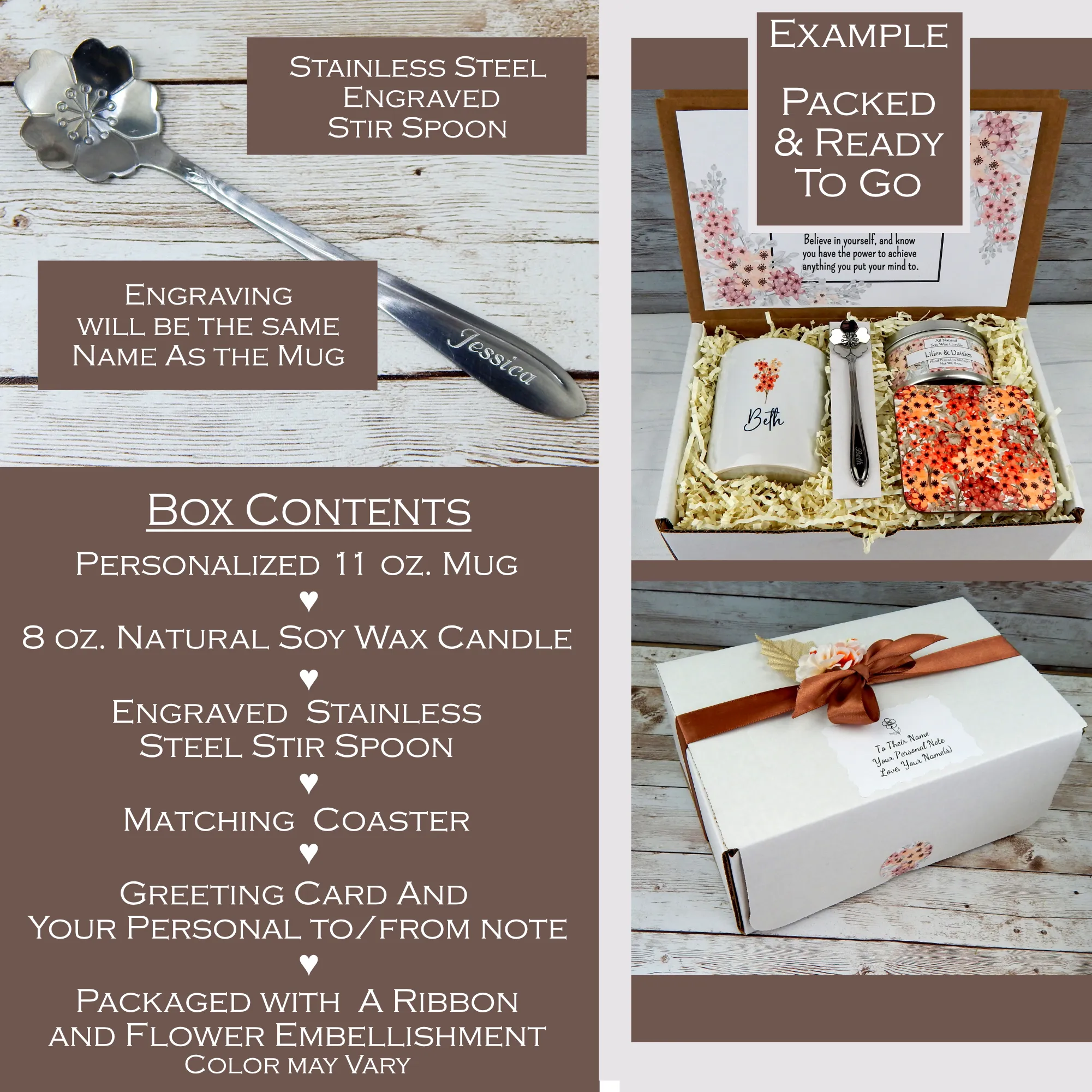 Sending Hugs Gift - Personalized Gift for Encouragement - Send A Hug Gift