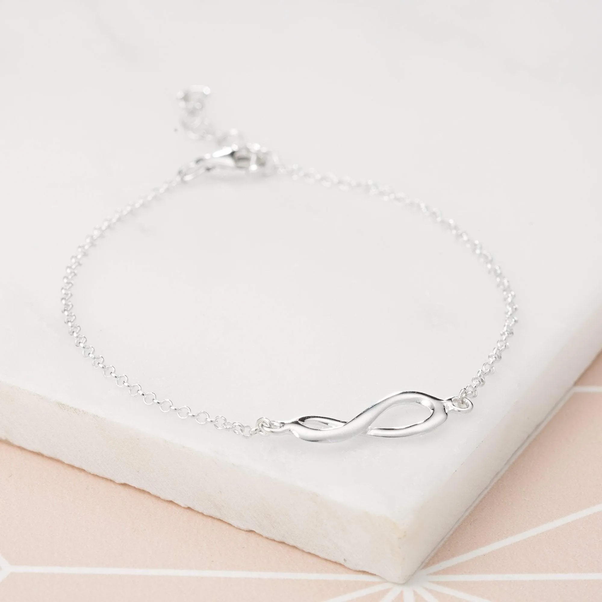 Silver Infinity Bracelet
