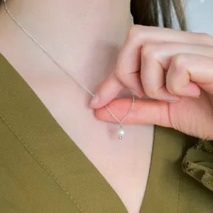 Single Pearl Necklace