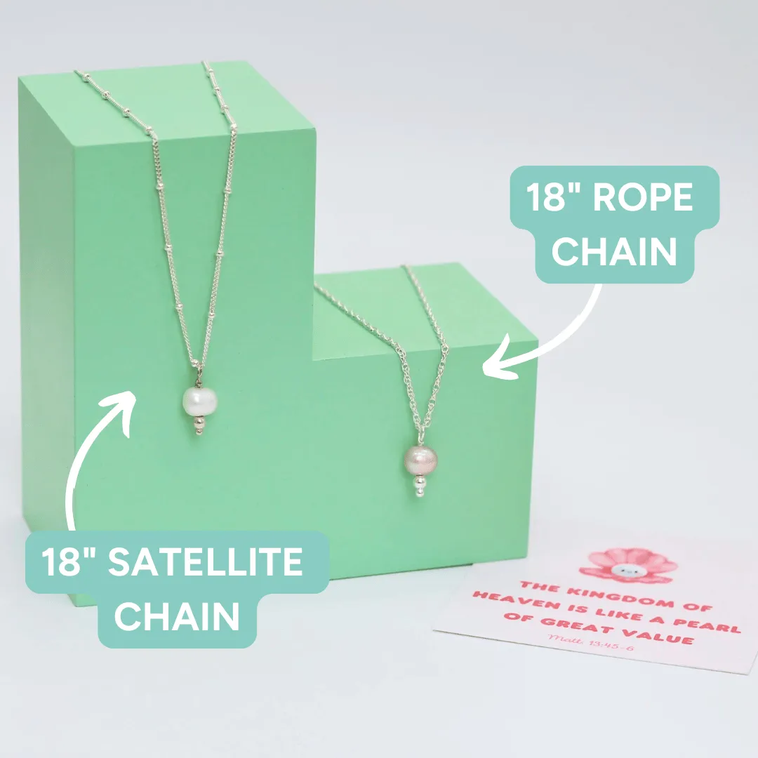 Single Pearl Necklace