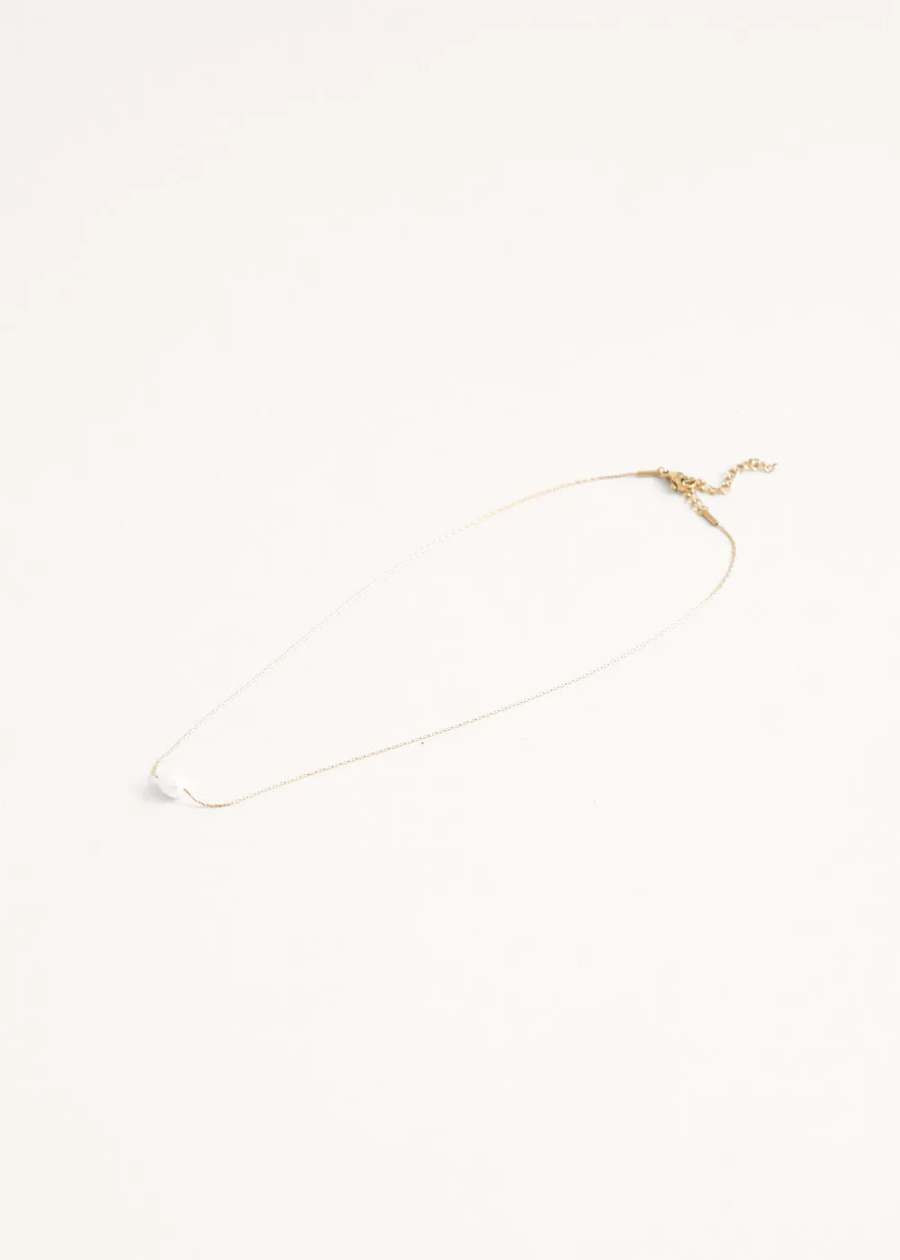 STELLA PEARL NECKLACE - GOLD
