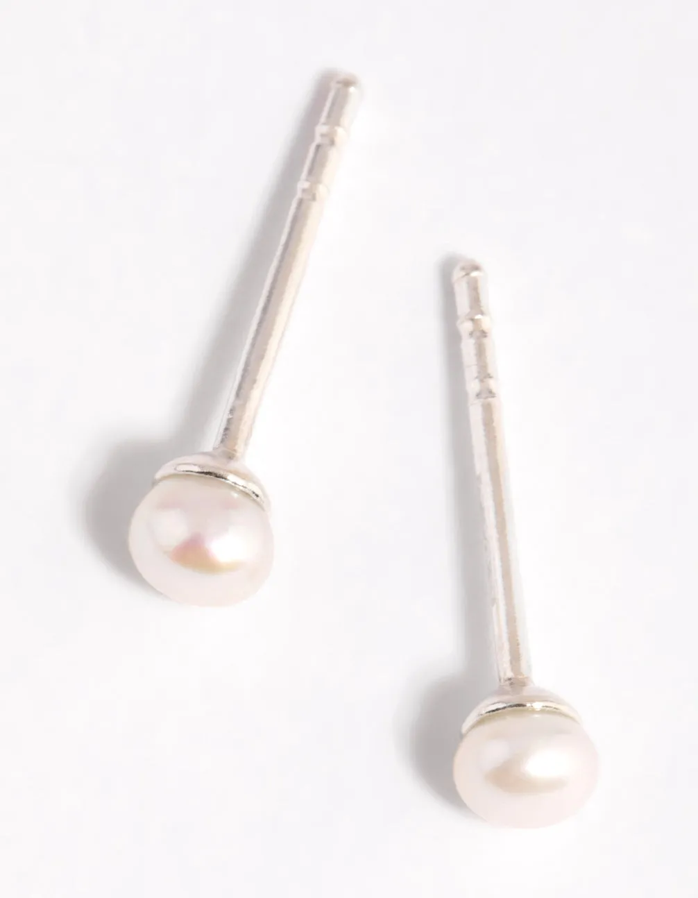 Sterling Silver Freshwater Pearl Stud Earrings