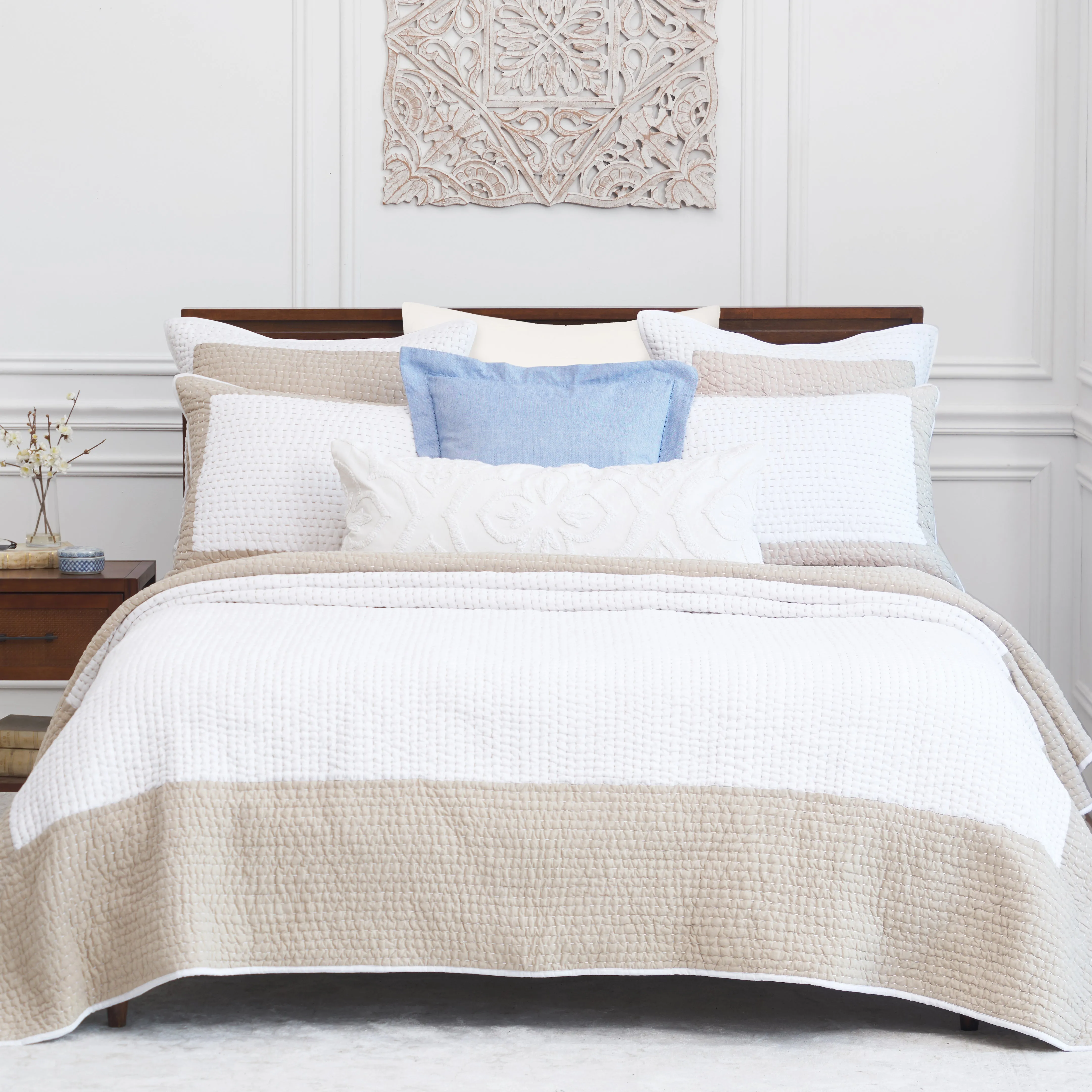 Tamia Natural Quilt