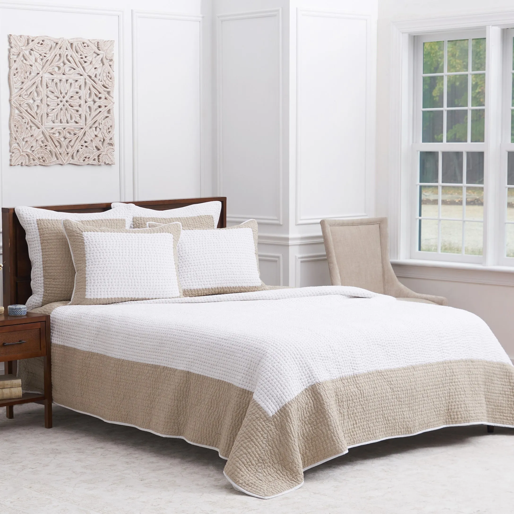 Tamia Natural Quilt