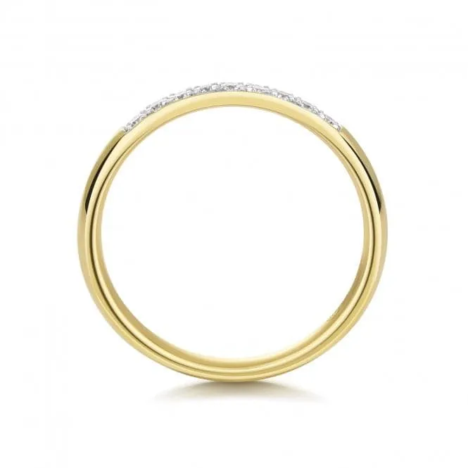 Wedding Band 18ct Gold Diamond Eternity Ring WQ221/I