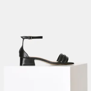 Yasmin Puff Sandal (Black)