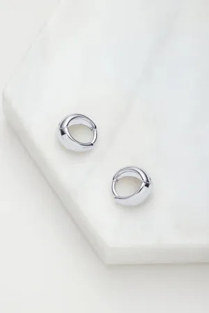 Zafino - Steph Hoop Small (Silver)